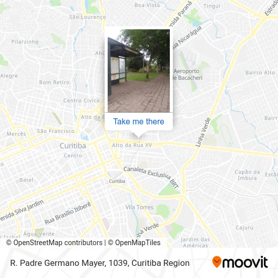 R. Padre Germano Mayer, 1039 map