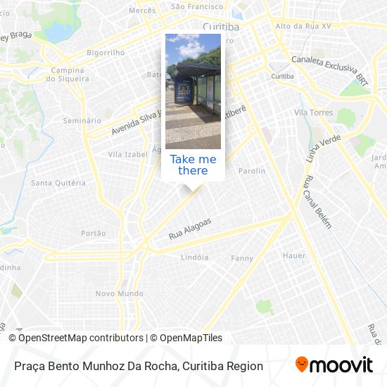 Praça Bento Munhoz Da Rocha map