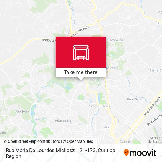 Rua Maria De Lourdes Mickosz, 121-173 map