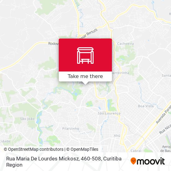 Rua Maria De Lourdes Mickosz, 460-508 map