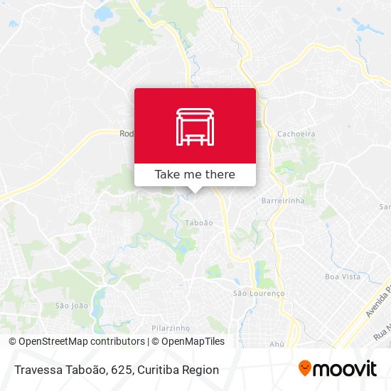 Travessa Taboão, 625 map