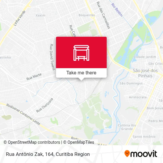 Rua Antônio Zak, 164 map