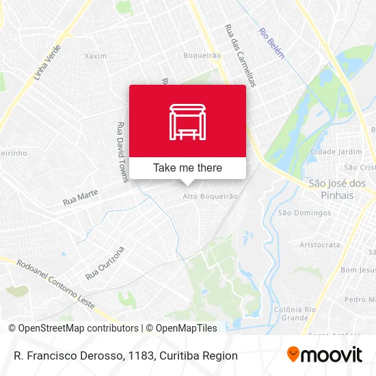 R. Francisco Derosso, 1183 map