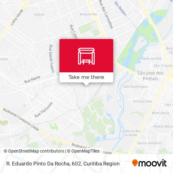 R. Eduardo Pinto Da Rocha, 602 map