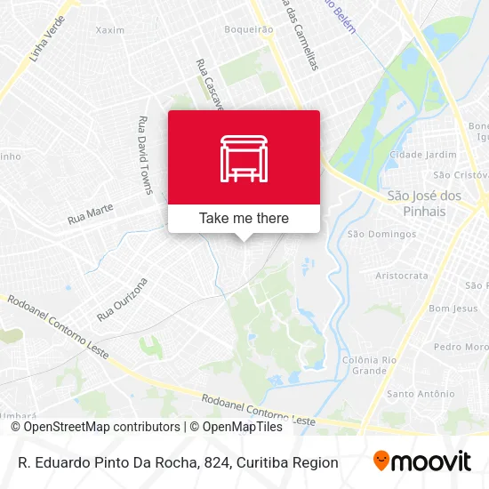 R. Eduardo Pinto Da Rocha, 824 map