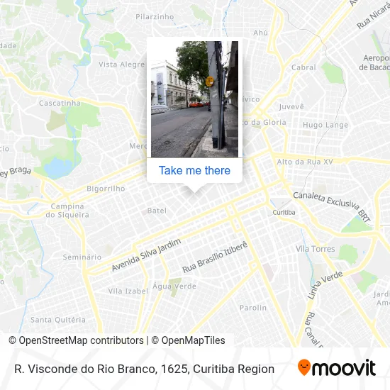 R. Visconde do Rio Branco, 1625 map