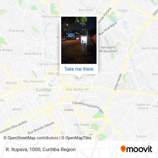 R. Itupava, 1000 map