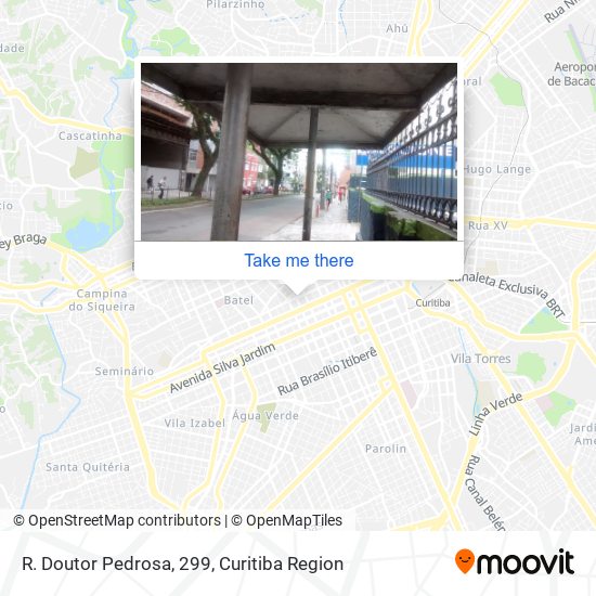 R. Doutor Pedrosa, 299 map