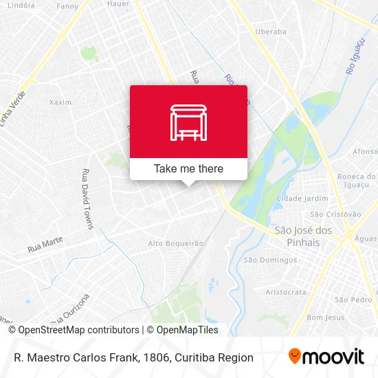 R. Maestro Carlos Frank, 1806 map