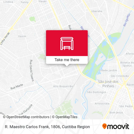R. Maestro Carlos Frank, 1806 map