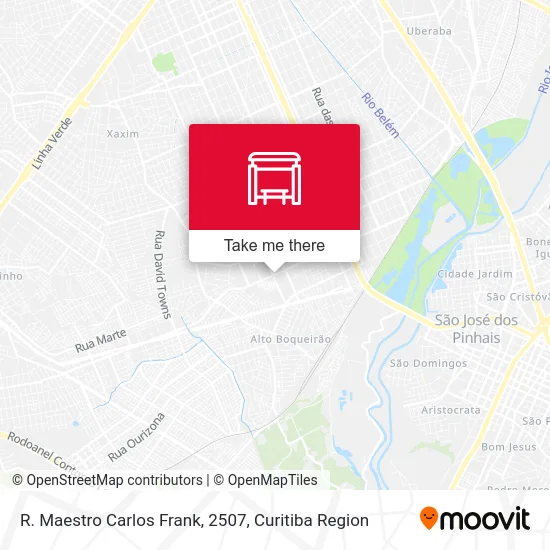 R. Maestro Carlos Frank, 2507 map