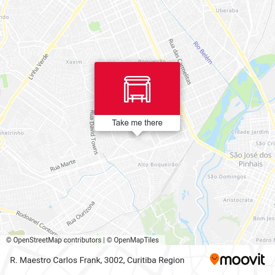 R. Maestro Carlos Frank, 3002 map