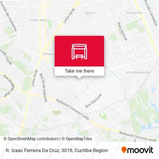 R. Izaac Ferreira Da Cruz, 3018 map
