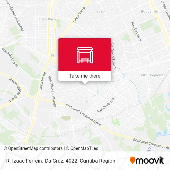 R. Izaac Ferreira Da Cruz, 4022 map