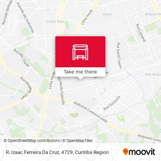 R. Izaac Ferreira Da Cruz, 4729 map