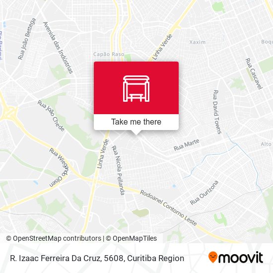 R. Izaac Ferreira Da Cruz, 5608 map