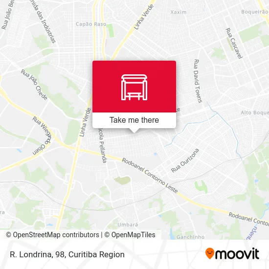 R. Londrina, 98 map