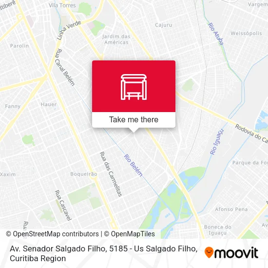Av. Senador Salgado Filho, 5185 - Us Salgado Filho map