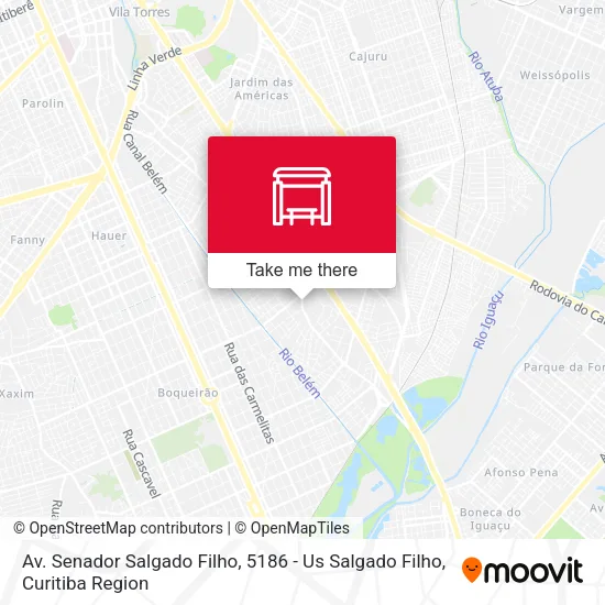 Av. Senador Salgado Filho, 5186 - Us Salgado Filho map