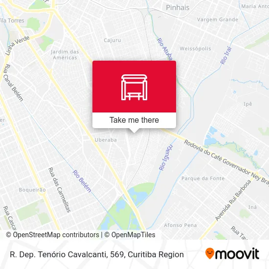 R. Dep. Tenório Cavalcanti, 569 map