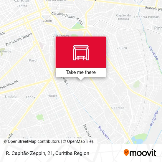 R. Capitão Zeppin, 21 map