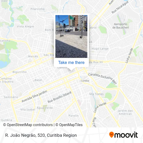 R. João Negrão, 520 map