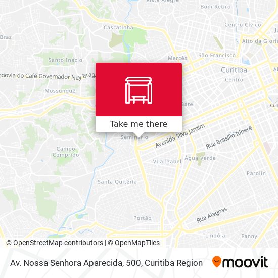 Av. Nossa Senhora Aparecida, 500 map