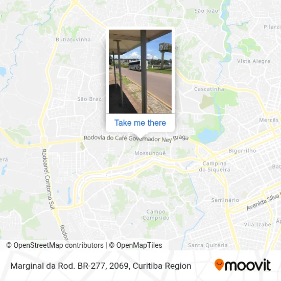Marginal da Rod. BR-277, 2069 map