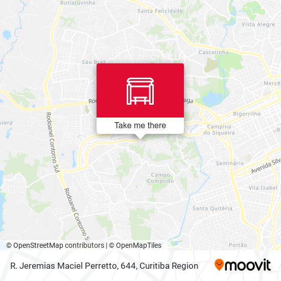 R. Jeremias Maciel Perretto, 644 map