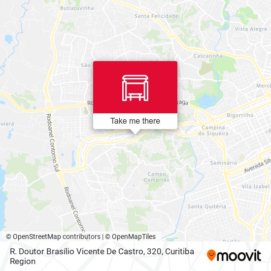 R. Doutor Brasílio Vicente De Castro, 320 map
