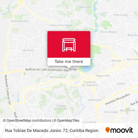 Rua Tobias De Macedo Júnior, 72 map