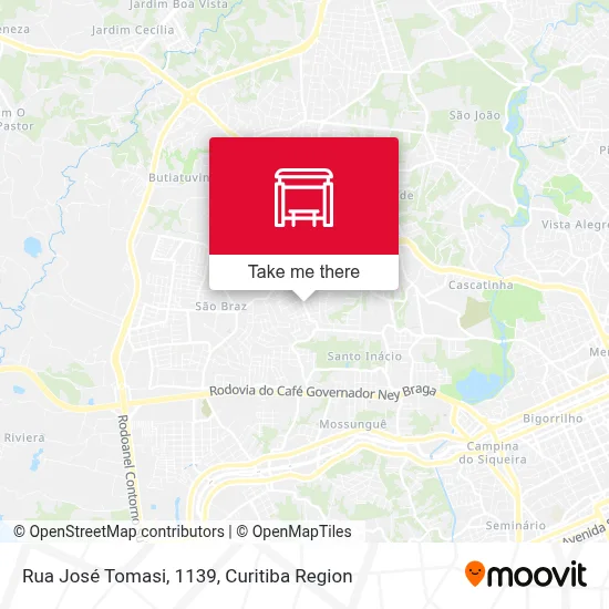 Rua José Tomasi, 1139 map