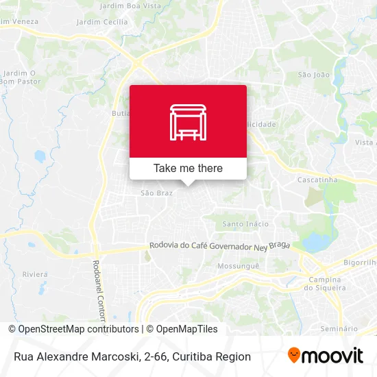 Rua Alexandre Marcoski, 2-66 map