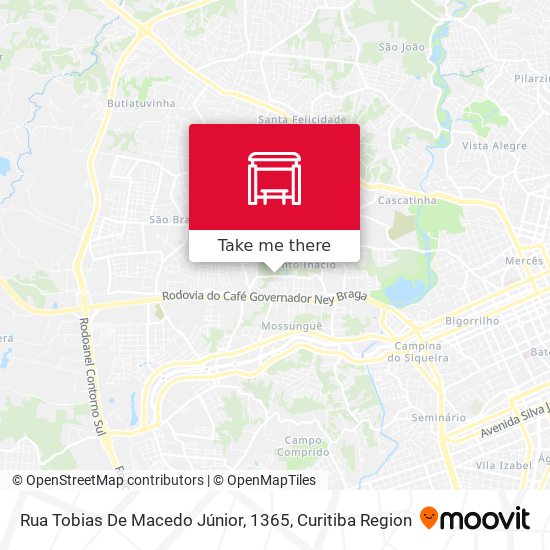 Rua Tobias De Macedo Júnior, 1365 map