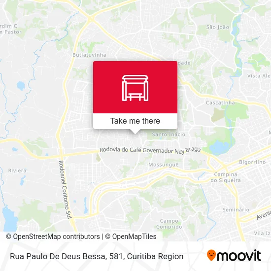 Rua Paulo De Deus Bessa, 581 map