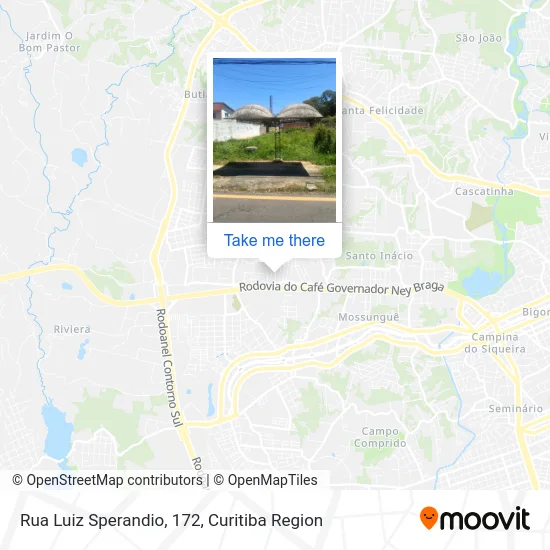 Rua Luiz Sperandio, 172 map