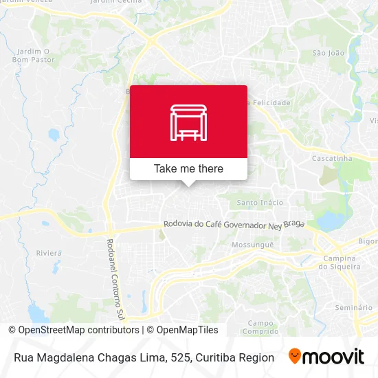 Rua Magdalena Chagas Lima, 525 map
