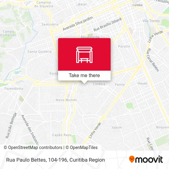 Rua Paulo Bettes, 104-196 map