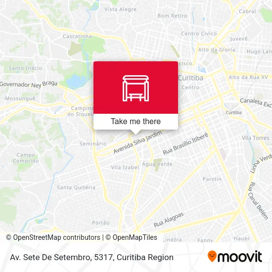 Av. Sete De Setembro, 5317 map