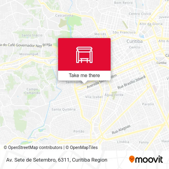 Av. Sete de Setembro, 6311 map