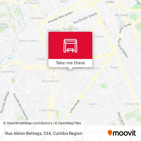 Mapa Rua Aleixo Bettega, 334