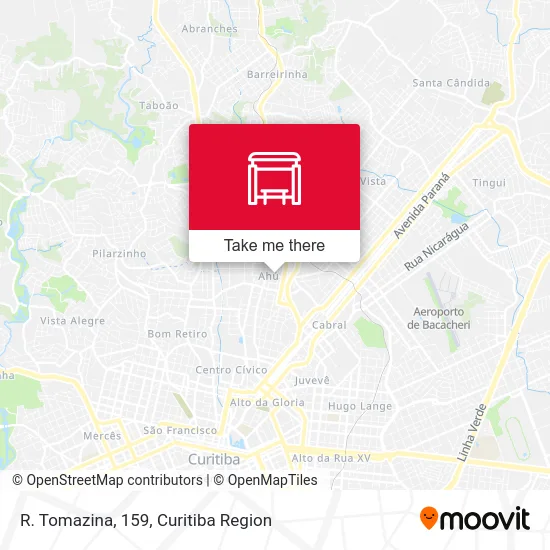 R. Tomazina, 159 map