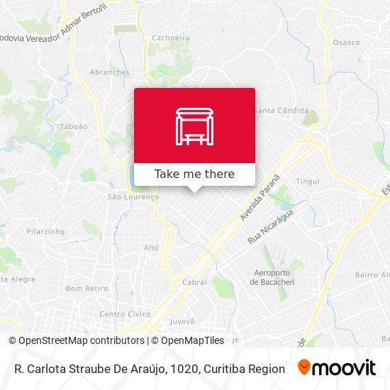 R. Carlota Straube De Araújo, 1020 map