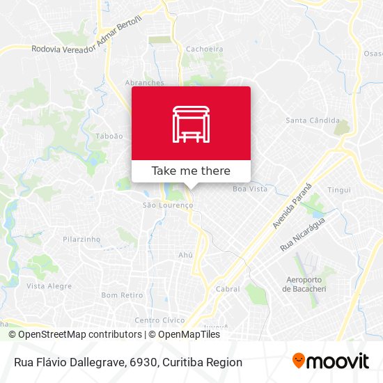 Rua Flávio Dallegrave, 6930 map