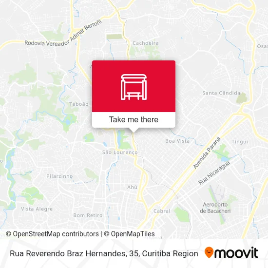 Rua Reverendo Braz Hernandes, 35 map