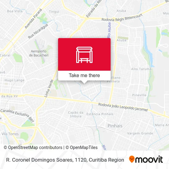 R. Coronel Domingos Soares, 1120 map