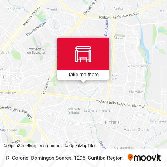R. Coronel Domingos Soares, 1295 map