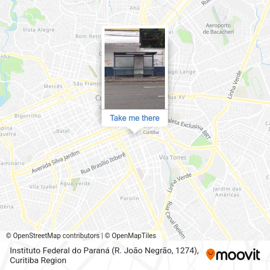 Instituto Federal do Paraná (R. João Negrão, 1274) map