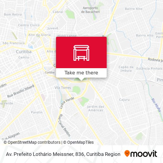 Av. Prefeito Lothário Meissner, 836 map