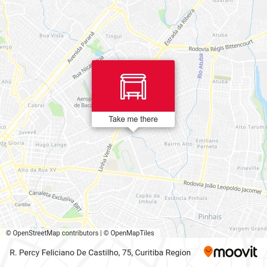 R. Percy Feliciano De Castilho, 75 map